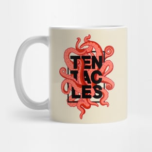 Tentacles – Red Mug